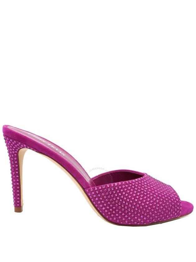 Paris Texas Ladies Pink Ruby Holly 105 Stiletto Mules, Brand Size 37 (US Size 7) - PARIS TEXAS - BALAAN 1