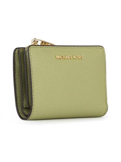 Michael Kors 'Billfold' Green Leather Wallet - MICHAEL KORS - BALAAN 2