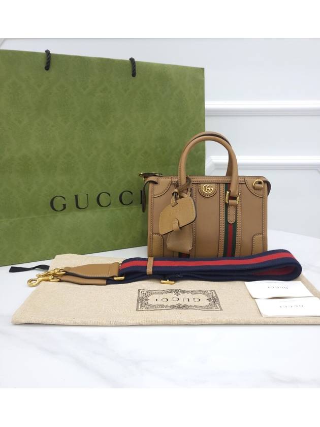 Bauletto top handle mini tote bag - GUCCI - BALAAN 9