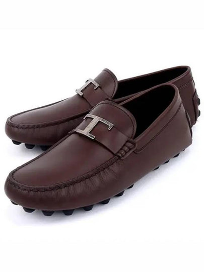 Men's Macro Rubber Driving Shoes Brown - TOD'S - BALAAN 2