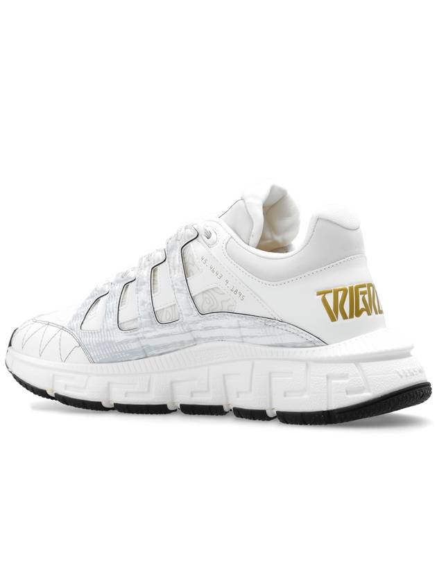 Men's Trigreca Low Top Sneakers White - VERSACE - BALAAN 6