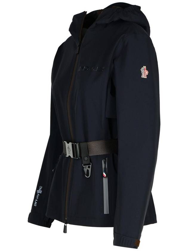 Grenoble Fex hooded zip up black - MONCLER - BALAAN 3