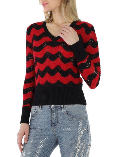 Marni Ladies Zigzag Cotton Jumper, Brand Size 40 (US Size 6) - MARNI - BALAAN 2