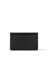 Epi Logo Leather 1-stage Card Wallet Black - LOUIS VUITTON - BALAAN 6