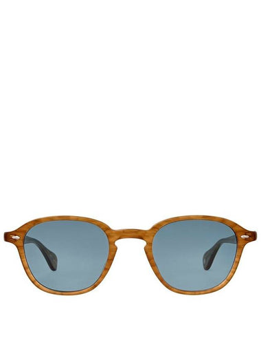 Garrett Leight GILBERT SUN Butterscotch/Pure Blue - GARRETT LEIGHT - BALAAN 1