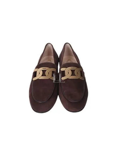 Women's Kate Suede Loafers Brown - TOD'S - BALAAN 2