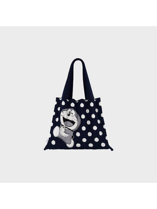 Doraemon Edition Poodle Bag Navy - PLEATSMAMA - BALAAN 2