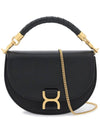 Marcie Leather Shoulder Bag Black - CHLOE - BALAAN 2