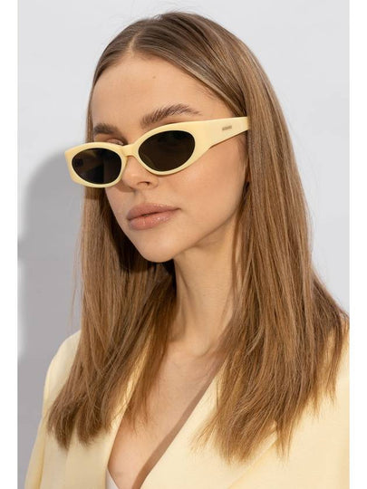 Jacquemus Sunglasses, Women's, Yellow - JACQUEMUS - BALAAN 2