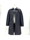 Leather Trench Coat Long Jacket - CHANEL - BALAAN 2