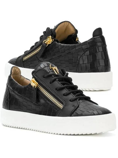 Women's Snake May London Low Top Sneakers Black - GIUSEPPE ZANOTTI - BALAAN 2