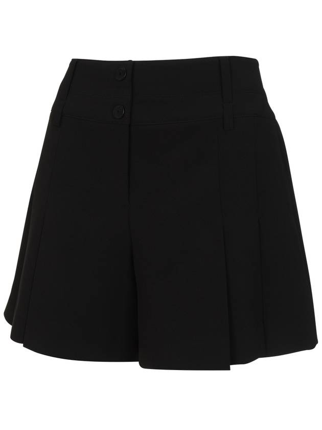 Band pleated culotte pants BK - PASSARDI - BALAAN 1