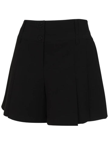 Band pleated culotte pants BK - PASSARDI - BALAAN 1