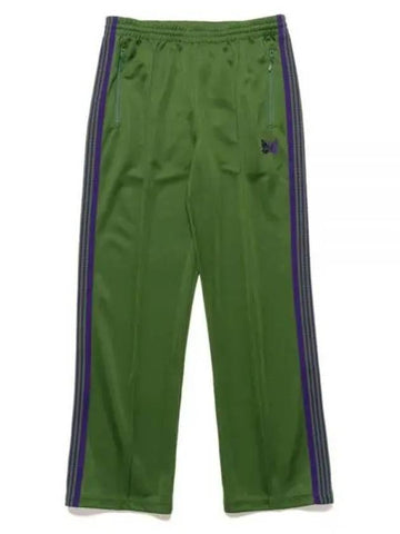 Track Pant Poly Smooth IVYGREEN NS246 Poly Smooth Track Pants - NEEDLES - BALAAN 1