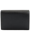 Logo Print Tri-Fold Half Wallet Black - BALENCIAGA - BALAAN 3