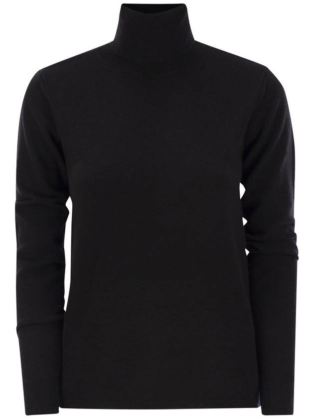 Sestri Cashmere Turtleneck Black - MAX MARA - BALAAN 2