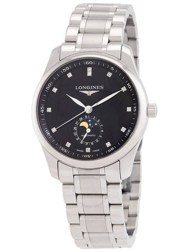 Longines Master Collection Automatic Diamond Black Dial Men's Watch L29094576 - LONGINES - BALAAN 1