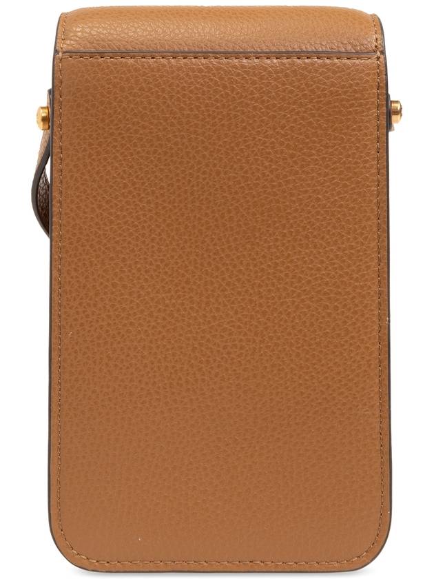 Tory Burch ‘Robinson’ Phone Pouch With Strap, Women's, Brown - TORY BURCH - BALAAN 3