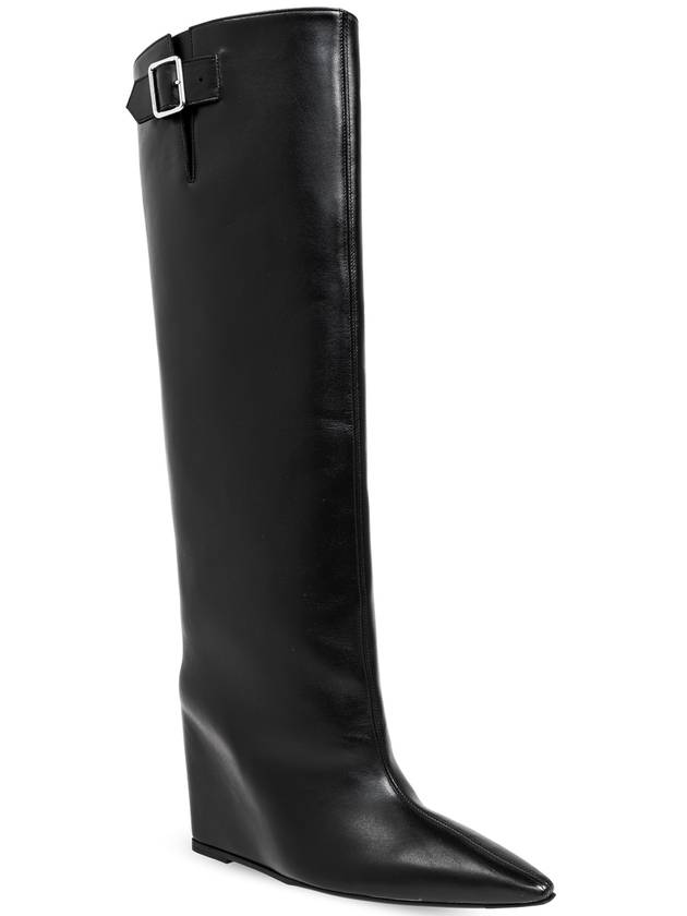 Courrèges Leather Boots, Women's, Black - COURREGES - BALAAN 4