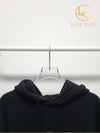 Used luxury goods Lewis It S Black Mona Lisa lettering logo hoodie - OFF WHITE - BALAAN 2