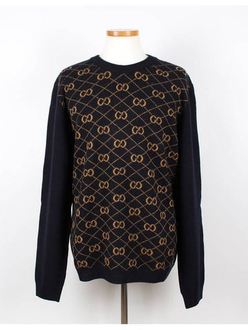 GG wool knit sweater - GUCCI - BALAAN 1