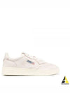 Medalist Leather Low-Top Sneakers White - AUTRY - BALAAN 2