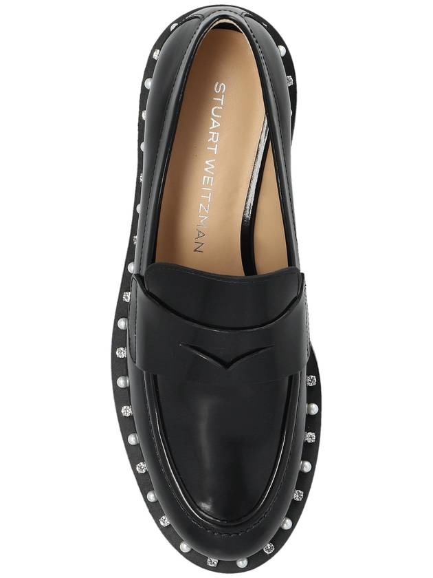 Stuart Weitzman Shoes Reverie Type Loafers, Women's, Black - STUART WEITZMAN - BALAAN 6