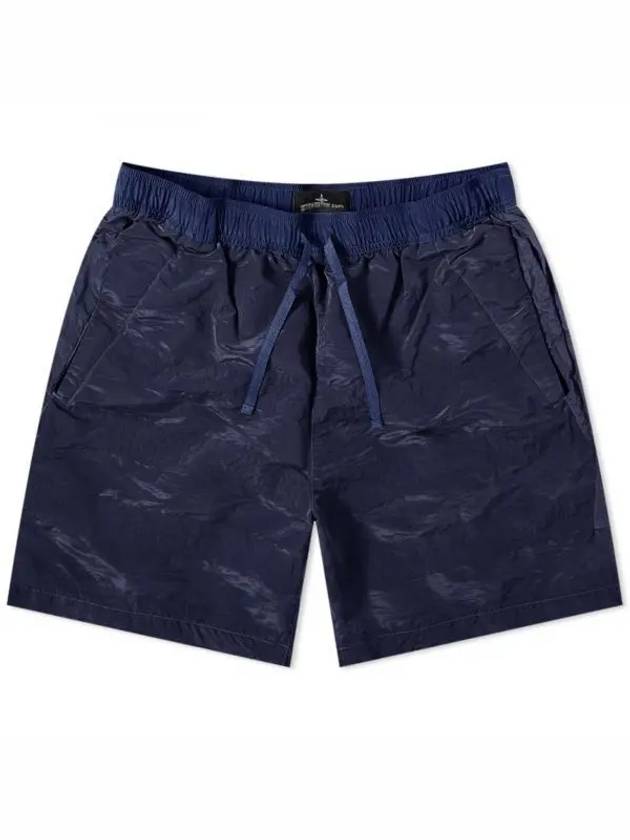 Men's Shadow Project Swim Shorts Navy - STONE ISLAND - BALAAN 2