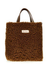 Museo Soft Small Tote Bag Brown - MARNI - BALAAN 1