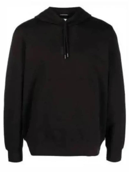 CP Company Square Logo Patch Hood Black 15CLSS366A006452W999 - CP COMPANY - BALAAN 1