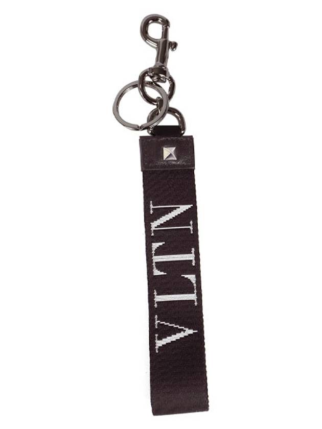 VLTN snap hook keyholder - VALENTINO - BALAAN.