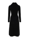 Polo Sweater Midi Dress Black - TORY BURCH - BALAAN 3