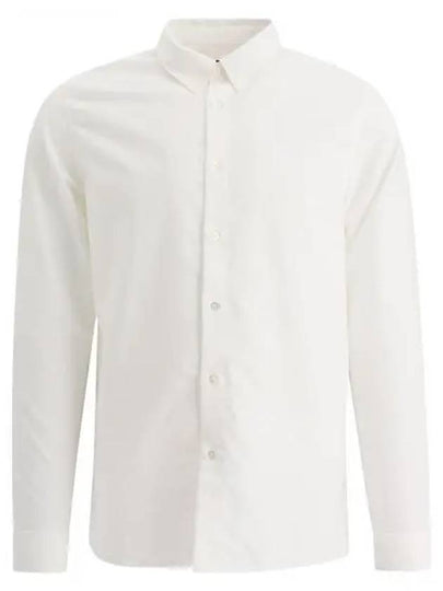 Men's Chemise GreGG Long Sleeve Shirt White - A.P.C. - BALAAN 2