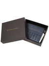 Intrecciato 3-Fold Card Wallet Navy - BOTTEGA VENETA - BALAAN 4