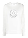 8G00053 899TR 033 Women’s White Sweatshirt - MONCLER - BALAAN 2