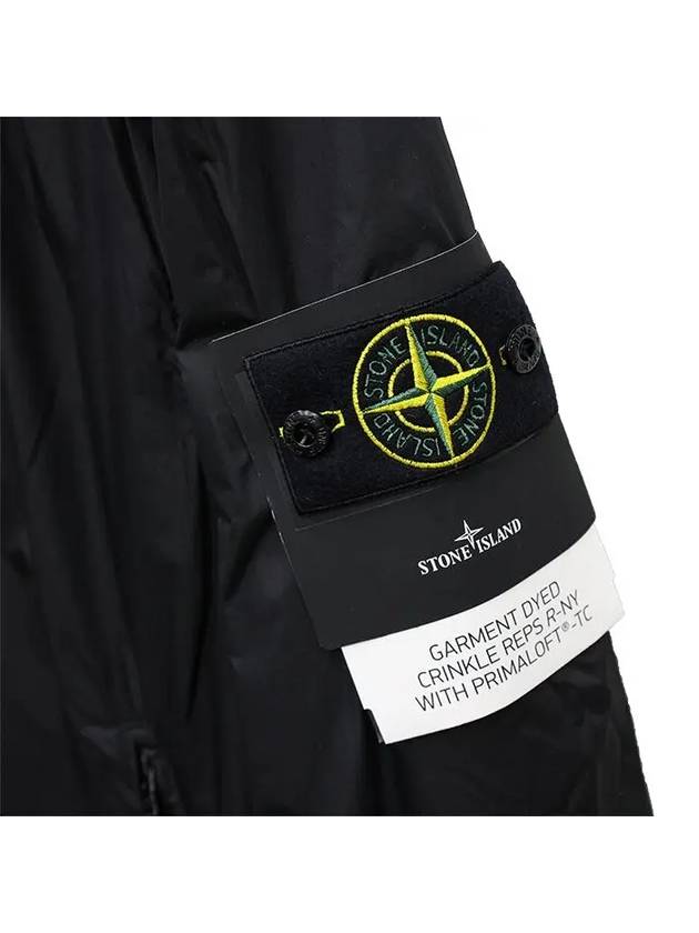 Crinkle Reps R NY Padding Black - STONE ISLAND - BALAAN 5