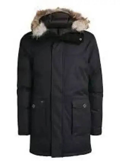 Yves Hooded Fur Padded Parka Black - NOBIS - BALAAN 2