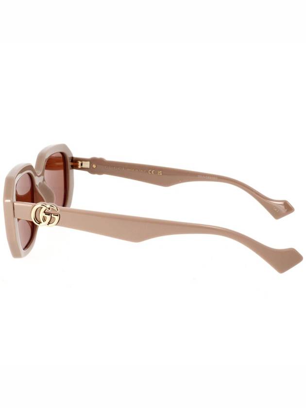 Double G Geometric Frame Sunglasses GG1535S - GUCCI - BALAAN 4