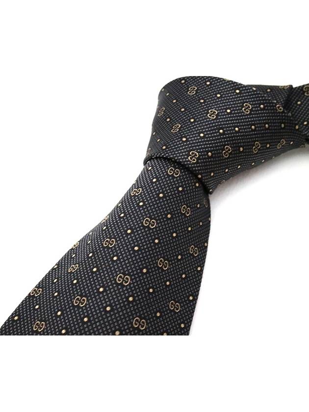 324855 Logo Silk Tie TIE - GUCCI - BALAAN 3