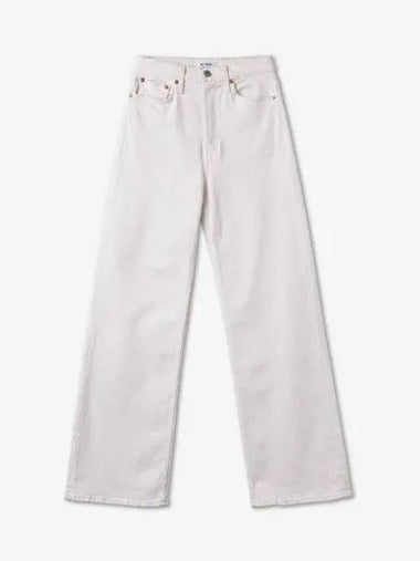 REDONE 70S Ultra High Rise Wide Denim Pants Vintage White 19303WUHRSWLVTWH - RE/DONE - BALAAN 1