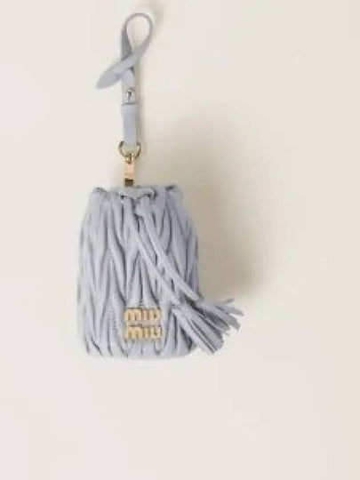 Matelasse Mini Bag Grey - MIU MIU - BALAAN 2