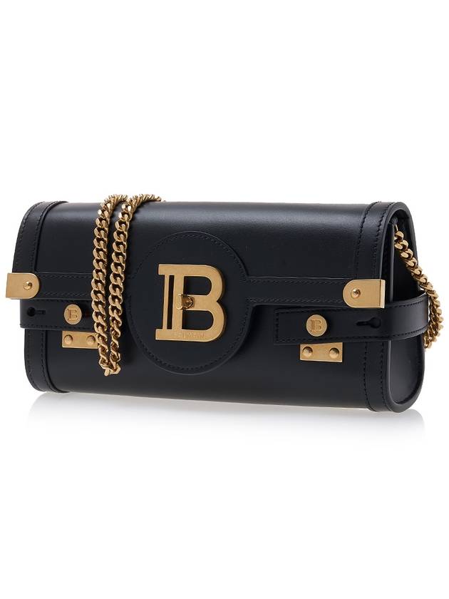 Flap Pouch Shoulder Bag Black - BALMAIN - BALAAN 3