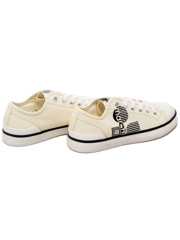 Binkoo Logo Low Top Sneakers Chalk - ISABEL MARANT - BALAAN 5