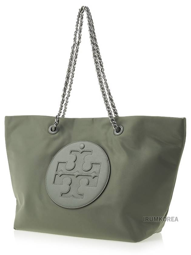 Ella Chain Tote Bag Grey - TORY BURCH - BALAAN 3