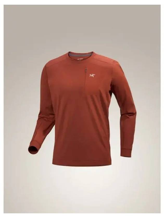 Rho LT Crew Neck Long Sleeve T-Shirt Sequoia - ARC'TERYX - BALAAN 2