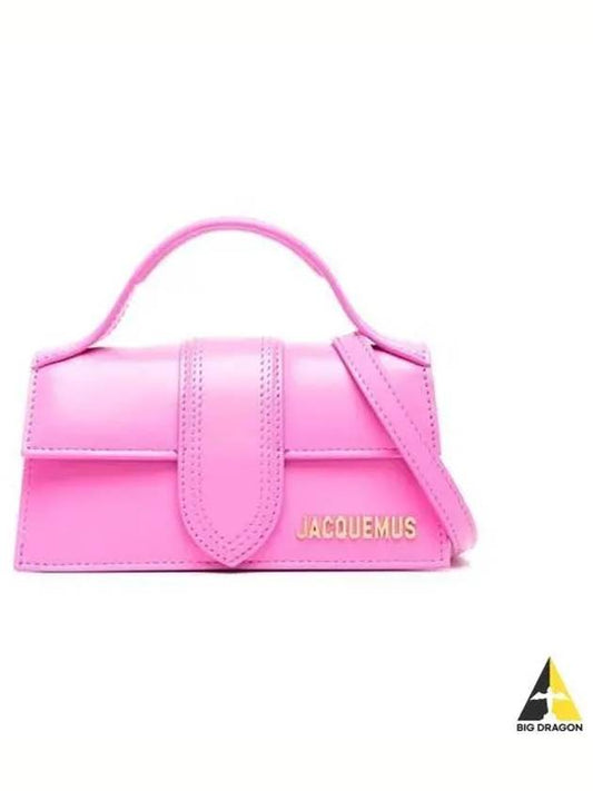 Le Bambino Small Flap Shoulder Bag Neon Pink - JACQUEMUS - BALAAN 2