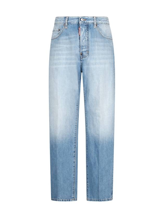 Cool Guy Light Clean Wash Jeans Blue - DSQUARED2 - BALAAN 1