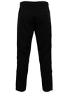 Logo Gabardine Re-Nylon Straight Pants Black - PRADA - BALAAN 4