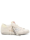 Superstar Canvas Low Top Sneakers Silver White - GOLDEN GOOSE - BALAAN 2