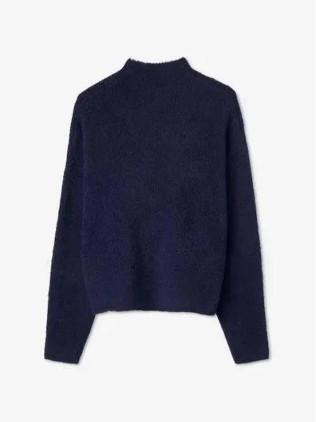 Fluffy Knit Top Navy - SUNNEI - BALAAN 2